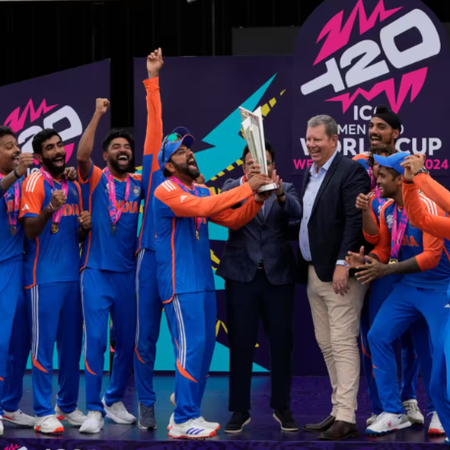 Image of: India's Glorious Victory and Rohit Sharma's Farewell in the 2024 T20 World Cup Final