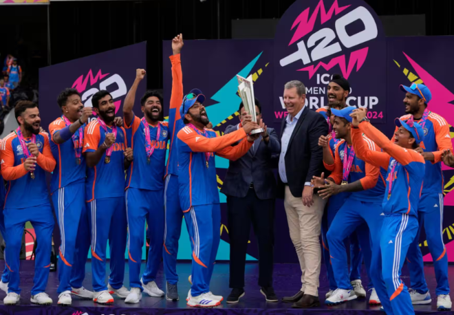 Image of: India's Glorious Victory and Rohit Sharma's Farewell in the 2024 T20 World Cup Final